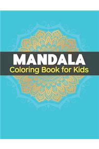 Mandala Coloring Book for Kids