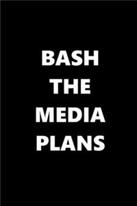 2020 Daily Planner Bash Media Plans Text Black White 388 Pages