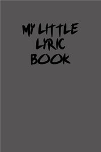 My little Lyric Book