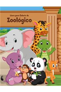 Livro para Colorir de Zoológico