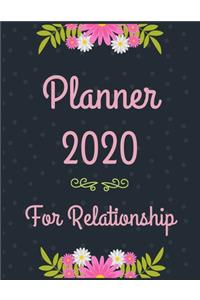 Planner 2020 for relationship