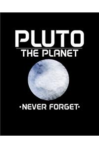 Pluto the Planet Never Forget