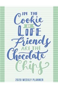 2020 Friendship Weekly Planner dated with to do notes