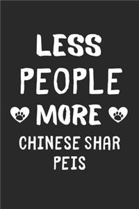 Less People More Chinese Shar Peis