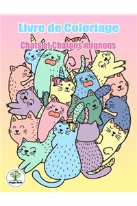 Livre de coloriage Chats et chatons mignons