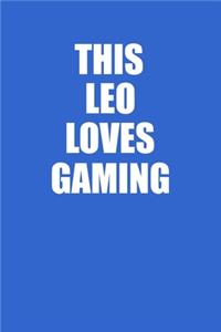 This Leo Loves Gaming Hands Notebook