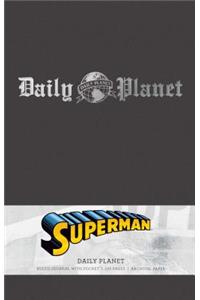Superman: Daily Planet Hardcover Ruled Journal