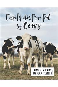 Easily Distracted By Cows 2019-2020 Academic Planner