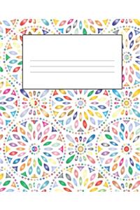 Floral Composition Notebook
