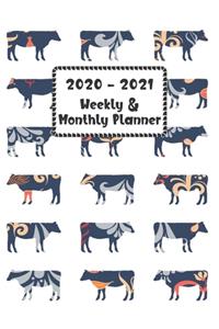 2020 - 2021 Weekly & Monthly Planner