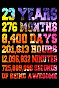 23 Years Of Being Awesome