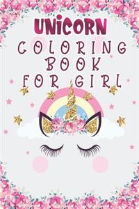 Unicorn Coloring Book for Girl