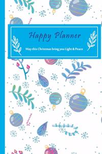 F4 Monthly planner Christmas Lively Cover