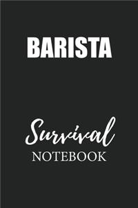 Barista Survival Notebook