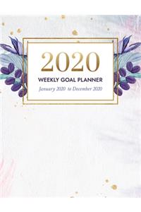 2020 Weekly Goal Planner