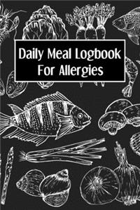 Daily Meal Logbook for Allergies