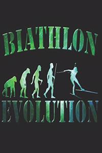 Biathlon Notizbuch
