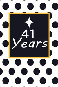 41 years