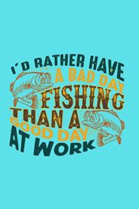 I'd Rather Have a Bad Day Fishing Than a Good Day at Work