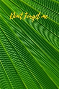 Don't Forget Me