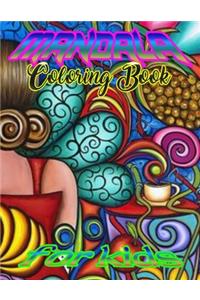 Mandala Coloring Book for kids