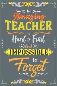 An Amazing Teacher Is Hard To Find And Impossible To Forget