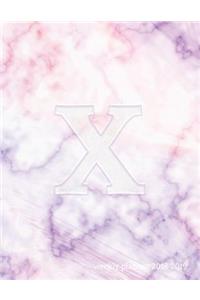 X Weekly Planner 2018-2019
