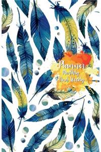 Planner monthly and weekly