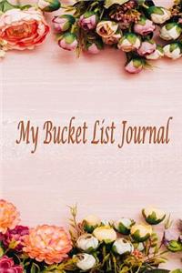 My bucket list Journal