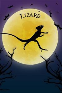 Basilisk Lizard Notebook Halloween Journal