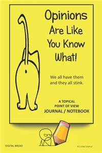 A Topical Point of View Journal Notebook