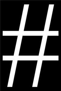 Hashtag Sign Journal Punctuation and Symbols Series