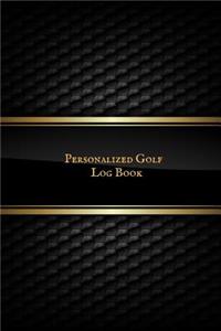 Personalized Golf Log Book