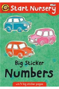 Start Nursery Big Sticker Numbers