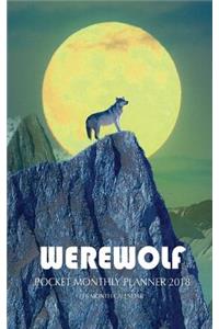 Werewolf Pocket Monthly Planner 2018