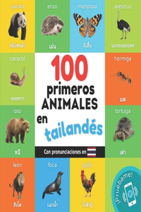 100 primeros animales en tailandés