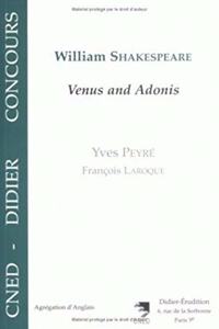 William Shakespeare - Venus and Adonis