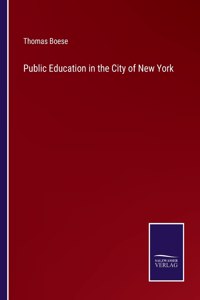Public Education in the City of New York