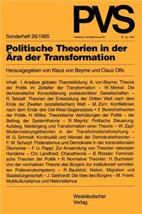 Politische Theorien in Der Ära Der Transformation