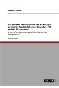 Wandel des Wahlverhaltens. Das deutsche Parteiensystem und die Krise der politischen Repräsentation