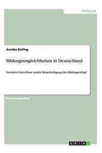 Bildungsungleichheiten in Deutschland