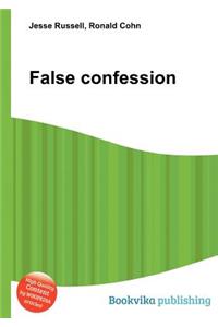 False Confession