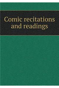 Comic Recitations and Readings
