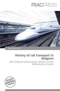 History of Rail Transport in Belgium