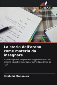 La storia dell'arabo come materia da insegnare