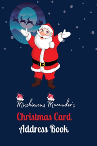 Mischievous Marauder's Christmas Card Address Book