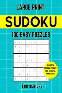 Large Print Easy Sudoku for Seniors