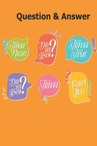 Answer & Question