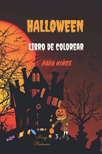 Halloween Libro de Colorear Para Niños