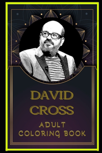 David Cross Adult Coloring Book